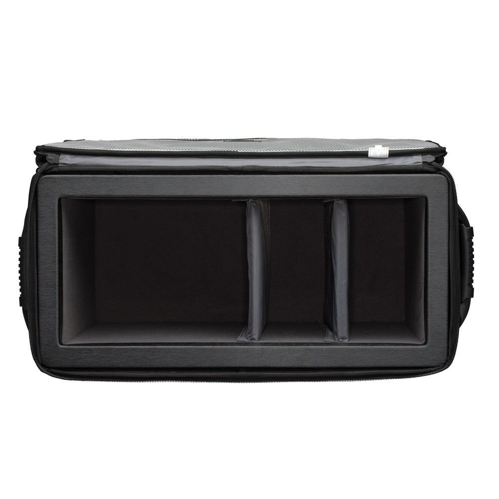 Empty Tenba Air Case top view on a white background.