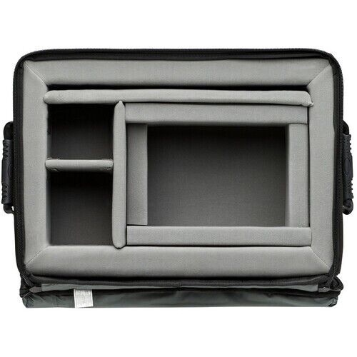 Top view of the Tenba Air Case on a white background, suitable for Profoto Pro-D3 heads and similar.