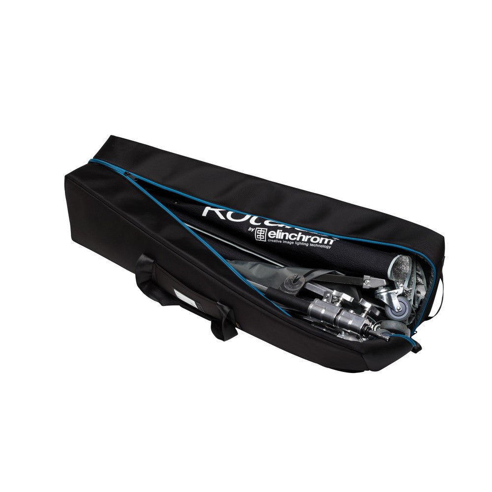 Heavy duty Tenba lighting stand carry case. Shown with Grig and stands for illustration.
