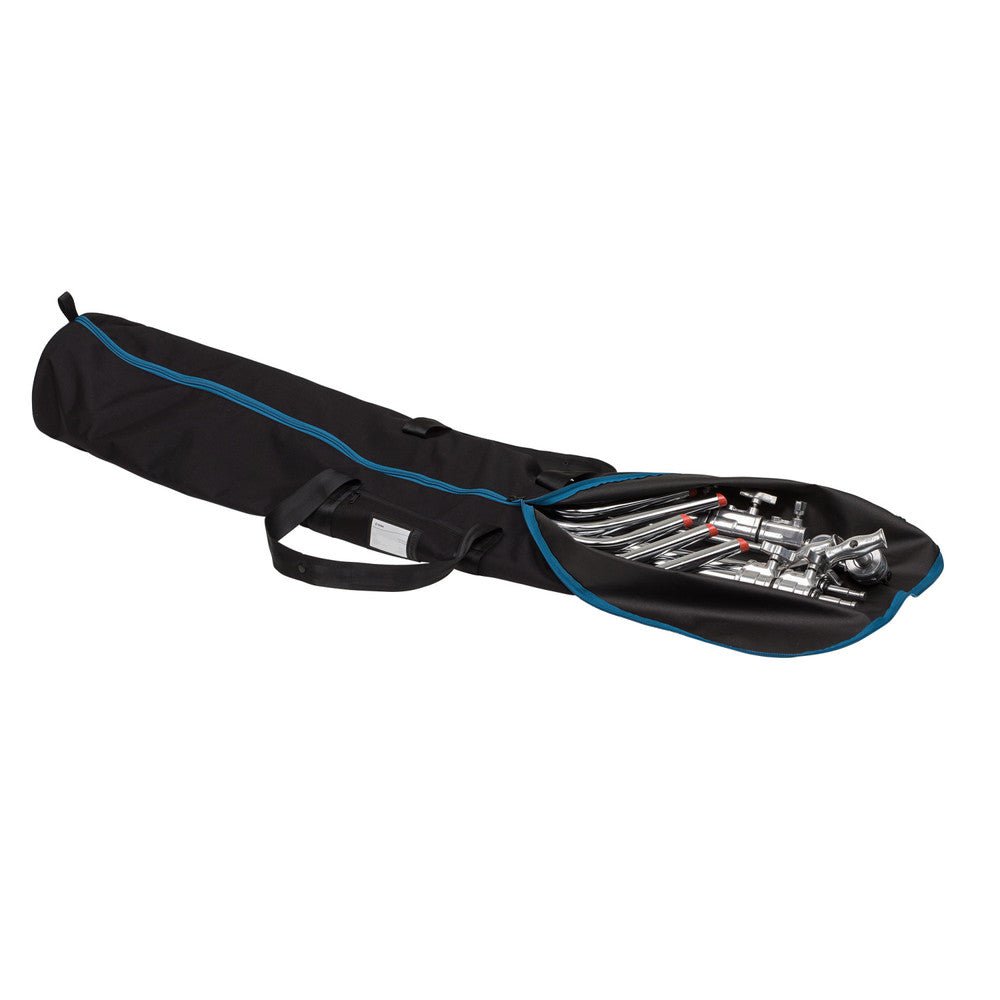Tenba Tripak T7010 Carry Case for stands, grip and booms. Shown open with grip equipment as an illustration.