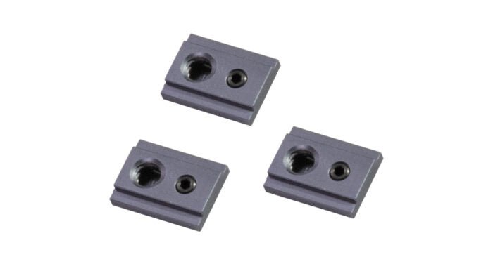 Tether Tools AeroTrac 3/8"-16 Accessory Threads (set of 3) shown on a white background.