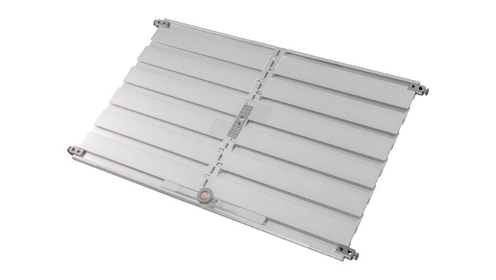 Tether Tools Workstation on a white background with the Tether Tools AeroTrac VersaMounts (set of 4) connected.