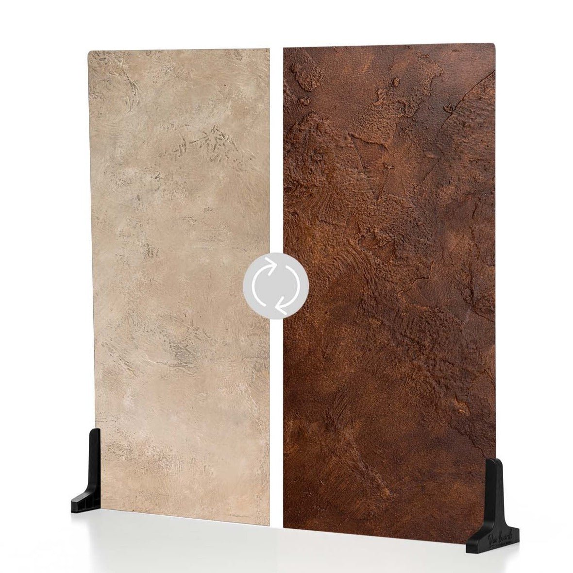 V-Flat Dark Roast/Moroccan Mud Duo Board with both sides shown.