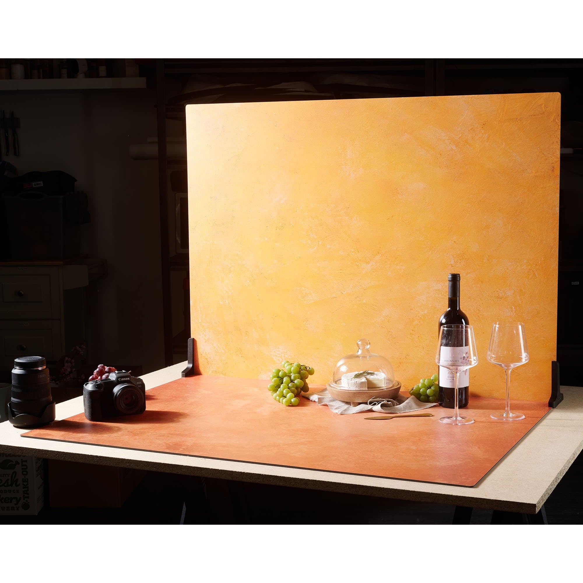 V-Flat Emerald City/Citrus Burst - XL Duo Board in a studio environment.