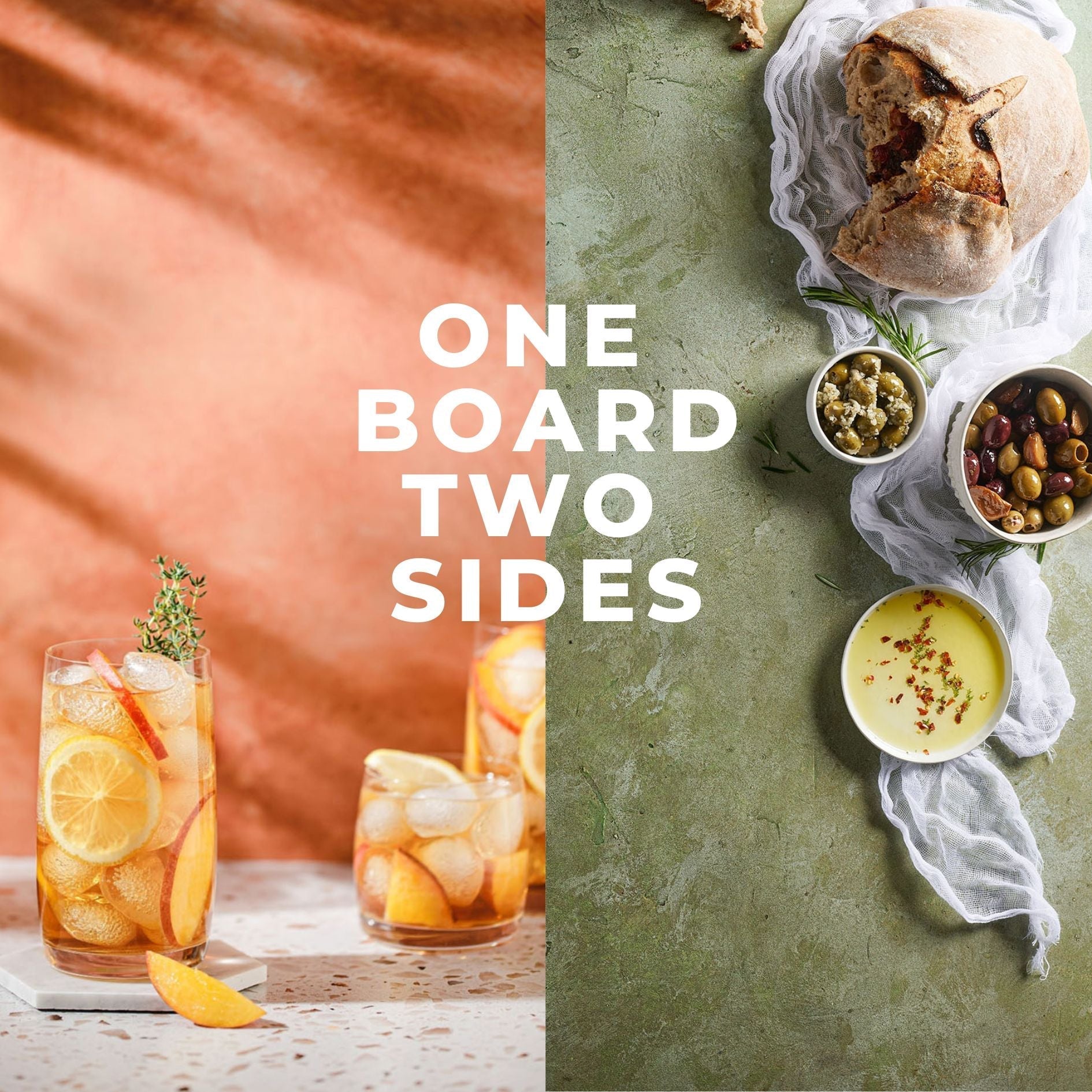 V-Flat French Clay/Terracotta Blush - XL Duo Board