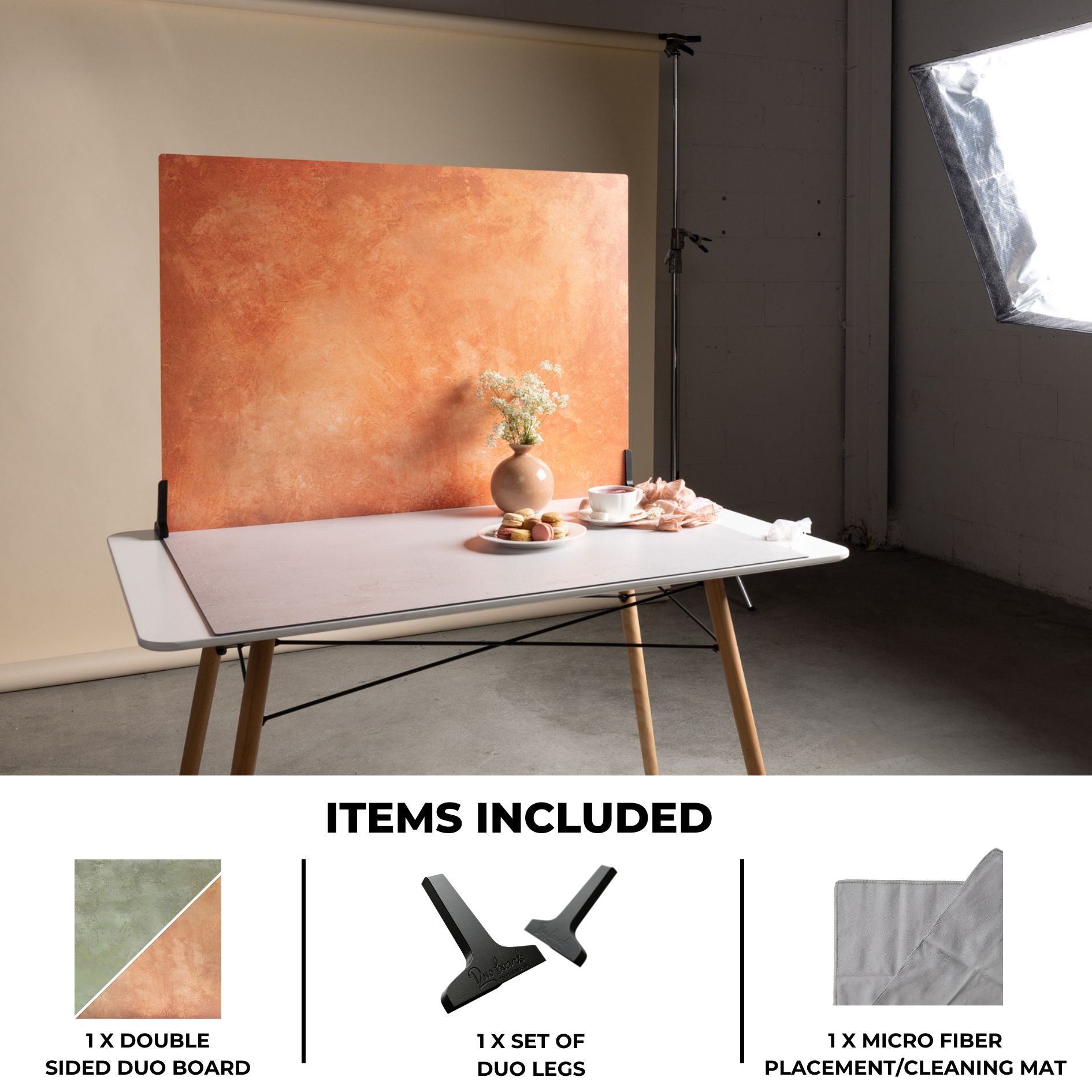 V-Flat French Clay/Terracotta Blush - XL Duo Board