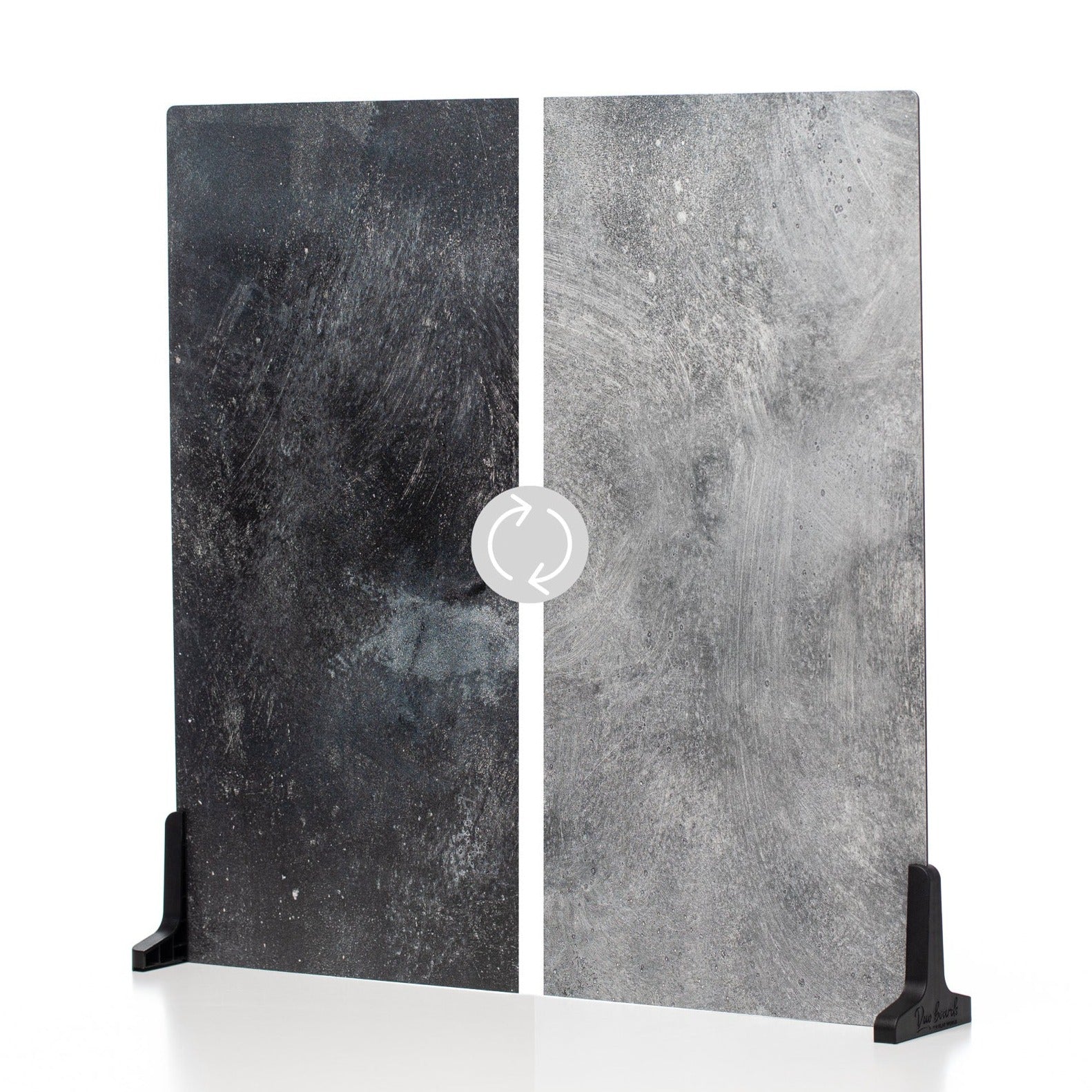 V-Flat Grey Chalk/Dark Chalk Duo Board with both sides shown.