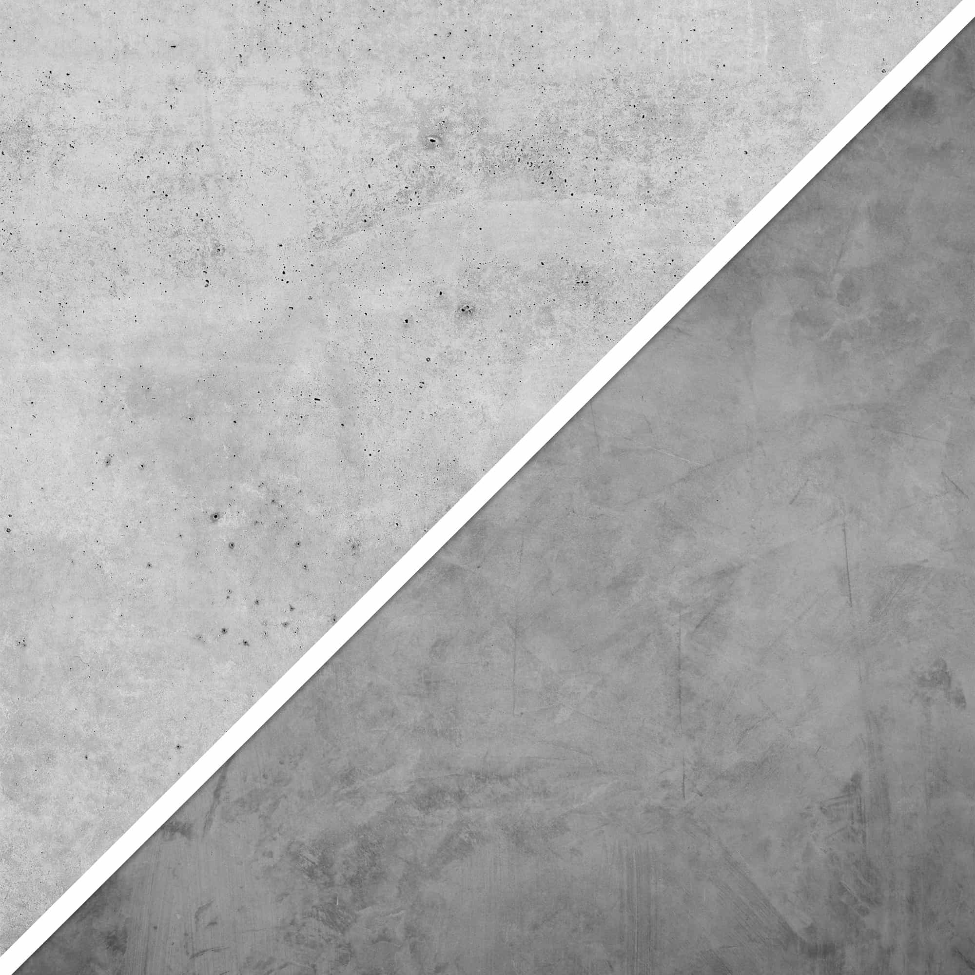 V-Flat Iced Concrete/Midnight Cement Duo Board shown side by side.