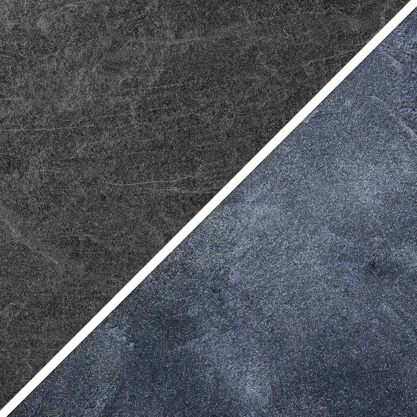 V-Flat Ocean Slate/Black Slate Duo Board with both sides shown.