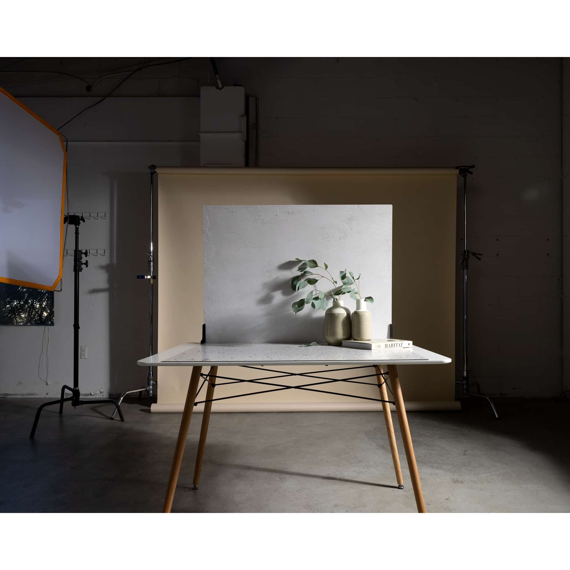 V-Flat Raw Concrete/Vintage Plaster - XL Duo Board with a studio created.