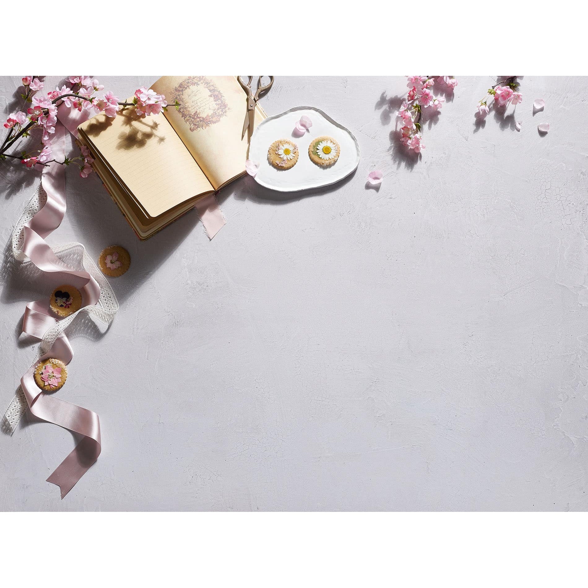 V-Flat Raw Concrete/Vintage Plaster - XL Duo Board.