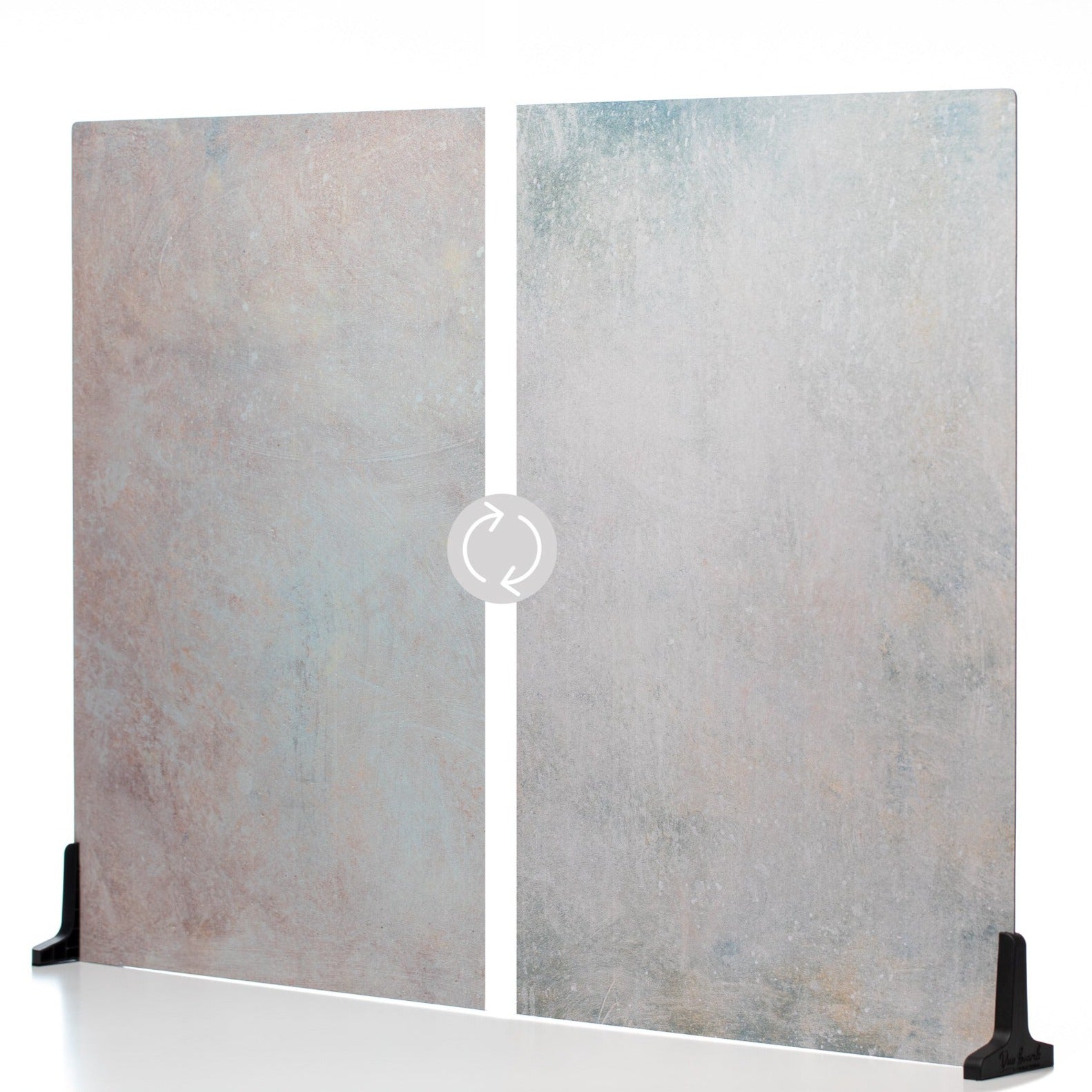 V-Flat Rosé Hue/Washed Pigment - XL Duo Board with both sides shown.