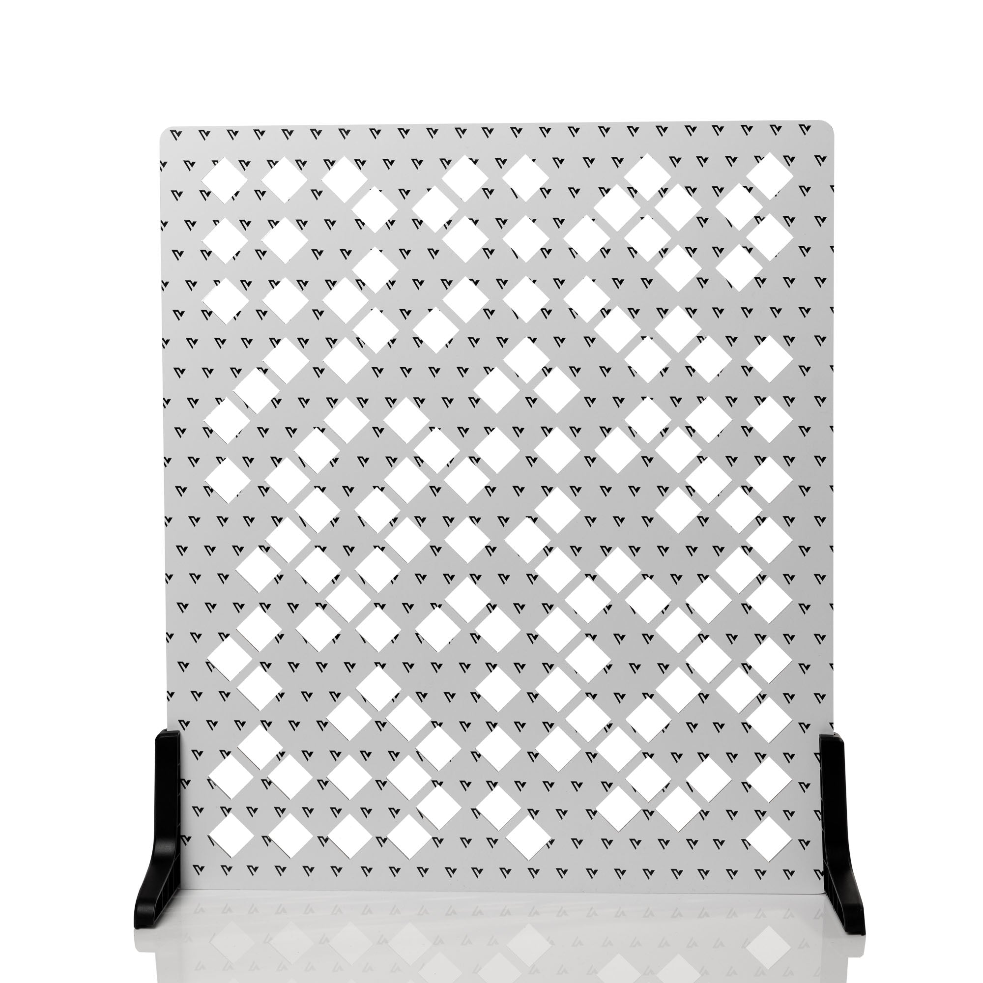 Front view of the V-Flat 'Scattered Diamonds' Shadow Board on a white background.