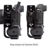 ProMediaGear PLNMBN11 L-Bracket plate for Nikon Z6 Mark II and Z7 Mark II with MB-N11 Battery Grip Arca-Type