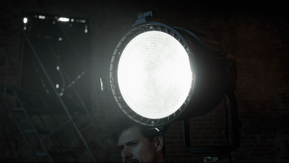 Aputure F10 Glass Fresnel for Light Storm Series.
