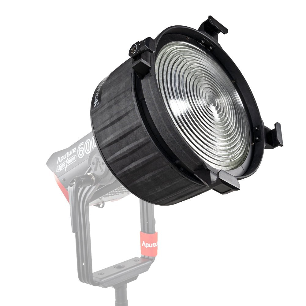 Side Angle of Aputure F10 Glass Fresnel
