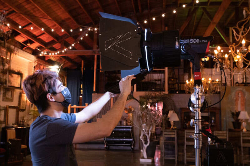Aputure F10 Metal Barn Doors for Light Storm Series