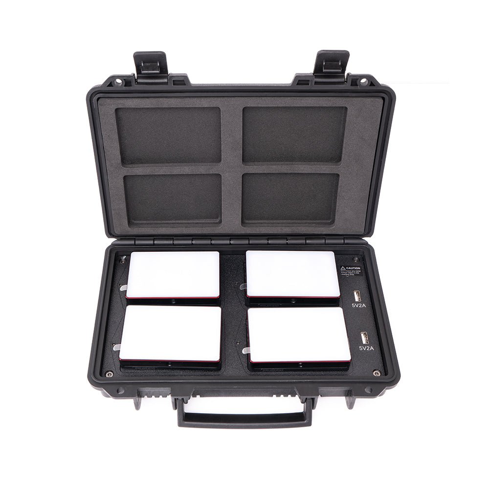 Case for the Aputure MC 4-Light Travel Kit (UK Version) (OPEN BOX).