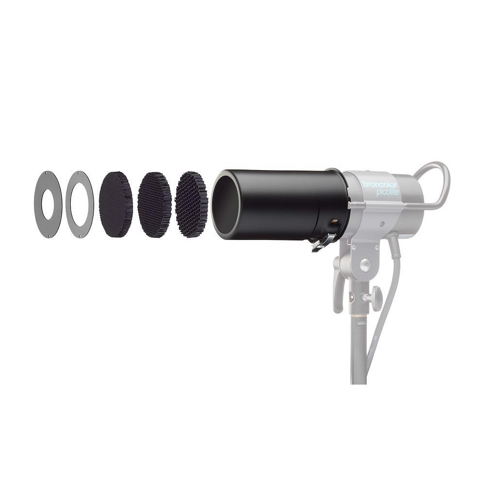 Exploded Diagram Of Grid Set For The Broncolor Picolite Head