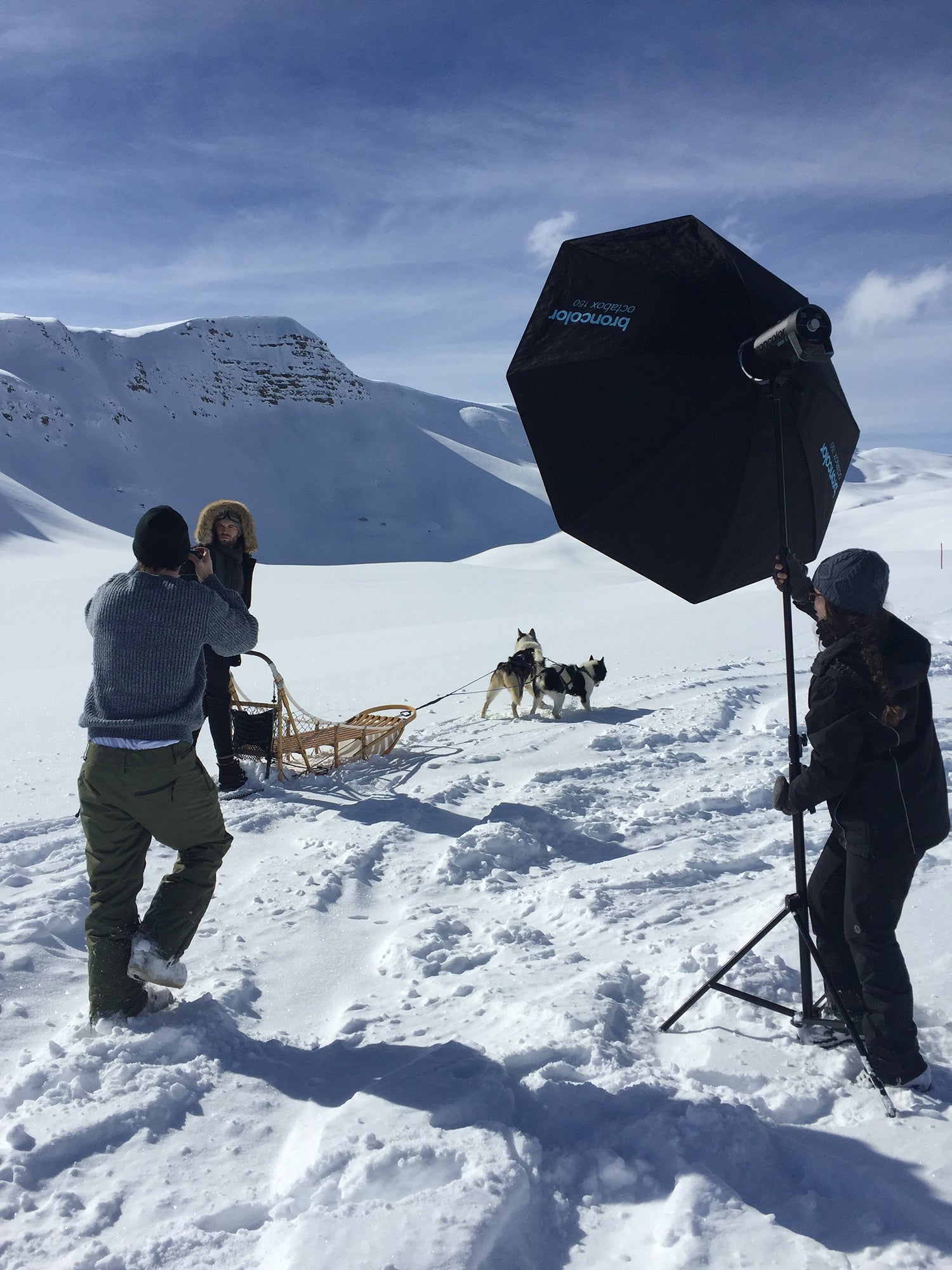 Broncolor Siros 400 L WiFi / RFS2 Monolight out on a photo shoot