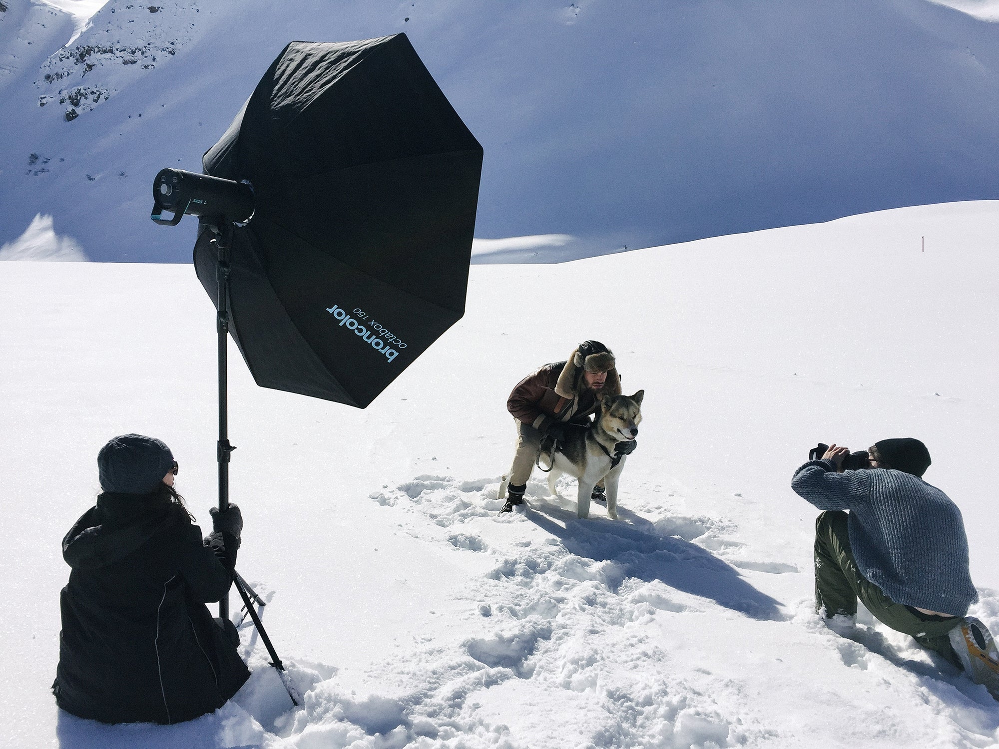 Broncolor Siros 400 L WiFi / RFS2 Monolight out on a photo shoot