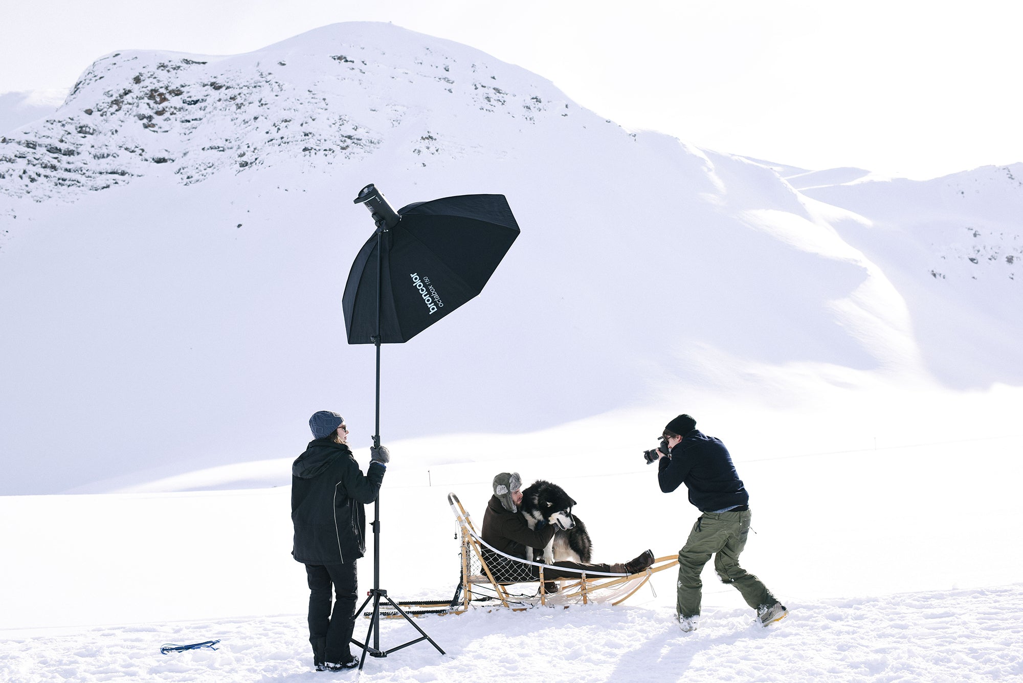 Broncolor Siros 400 L WiFi / RFS2 Monolight out on a photo shoot