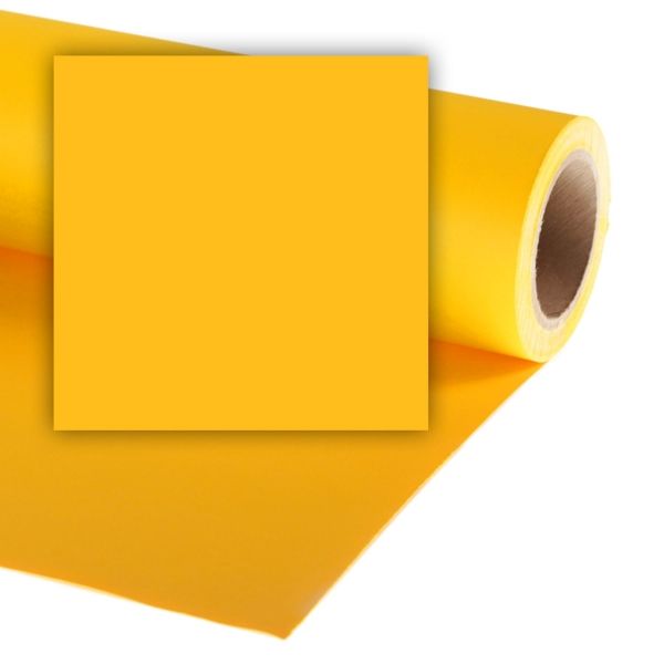Colorama 1.35m Buttercup Seamless Background Paper.