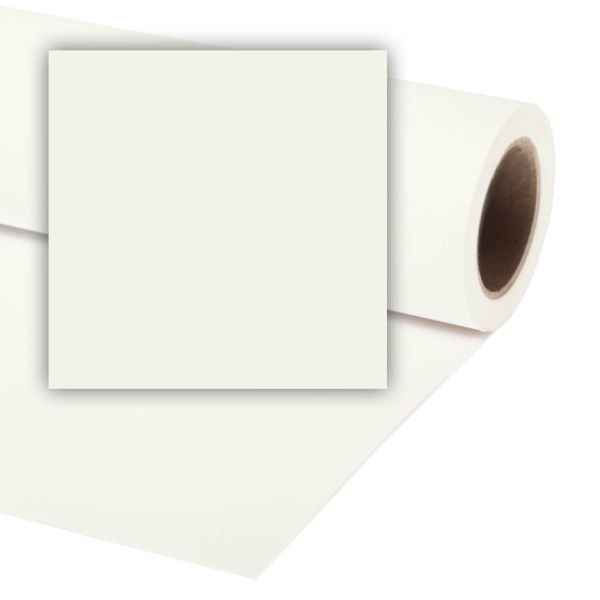Colorama 1.35 x 11m (53" x 36ft) Polar (warm white) White Seamless Background Paper