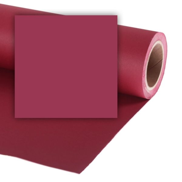 Colorama 2.72 x 11m (107" x 36ft) Crimson Background Paper.
