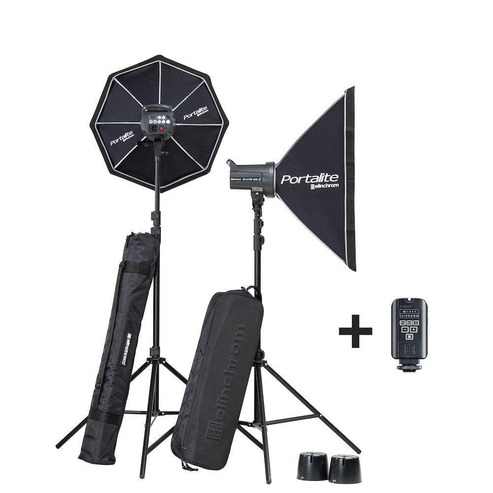 Elinchrom D-Lite RX 4/4 Softbox To Go Set.