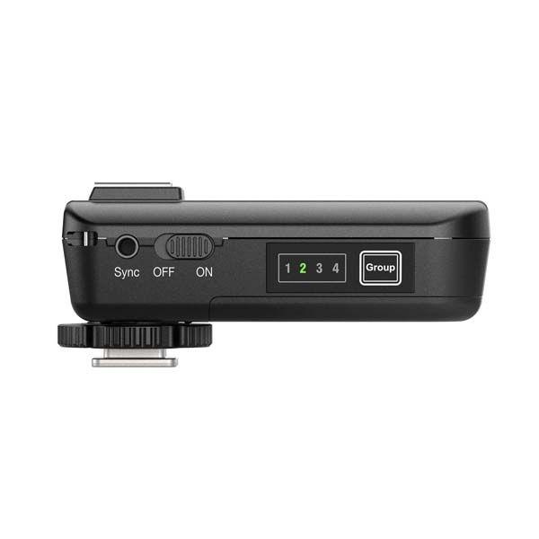 Side view of an Elinchrom Skyport Receiver Plus.