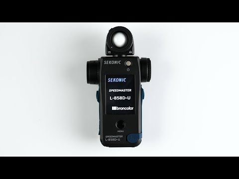 Quick start video for the  Sekonic Radio Transmitter for L858D Broncolor