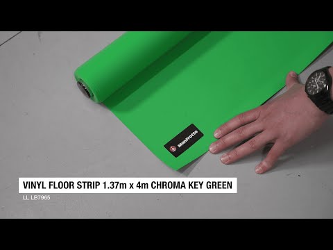 Video describing the Manfrotto Vinyl Floor Strip 1.37x4m ChromaKey Green Background.