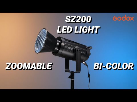 Introduction video for the Godox SZ200Bi B-Coloured light.
