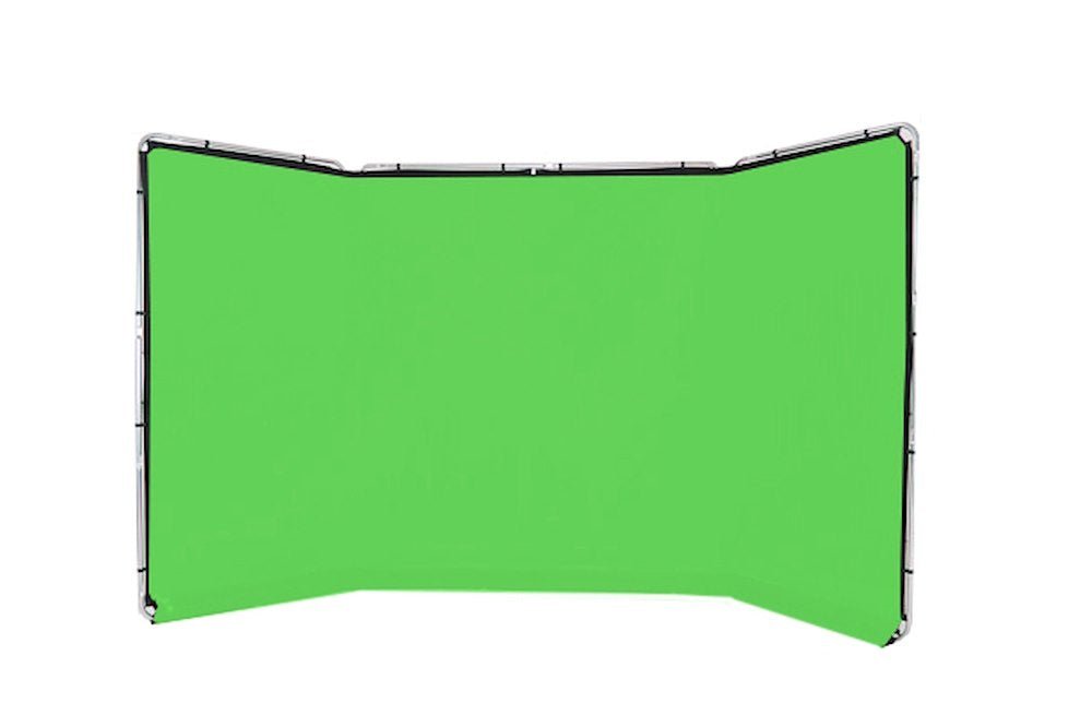 Lastolite Panoramic 4m Background in Chromakey Green.