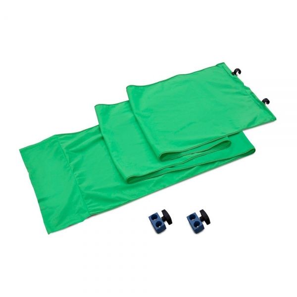 Lastolite Panoramic Background Connection Kit, 2.3m, Chromakey Green.
