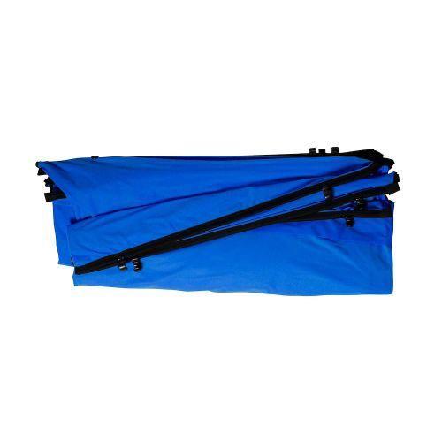 Manfrotto Chromakey Blue Background Cover folded.