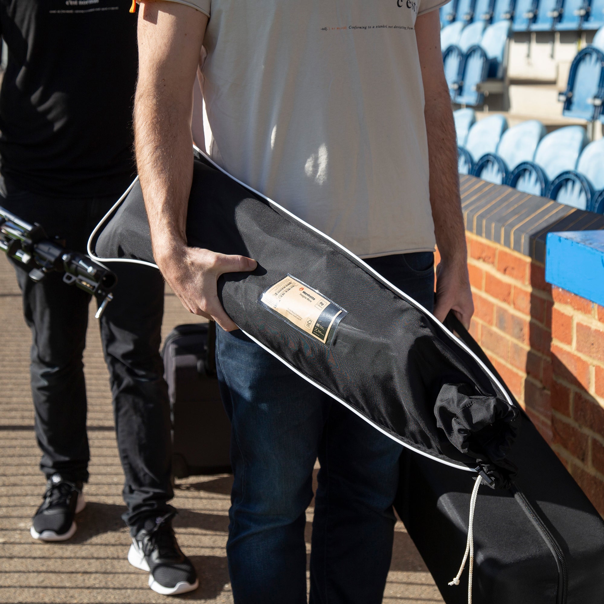 Manfrotto Skylite Rapid DoPchoice 60 Degree SNAPGRID® 3m x 3m being carried away