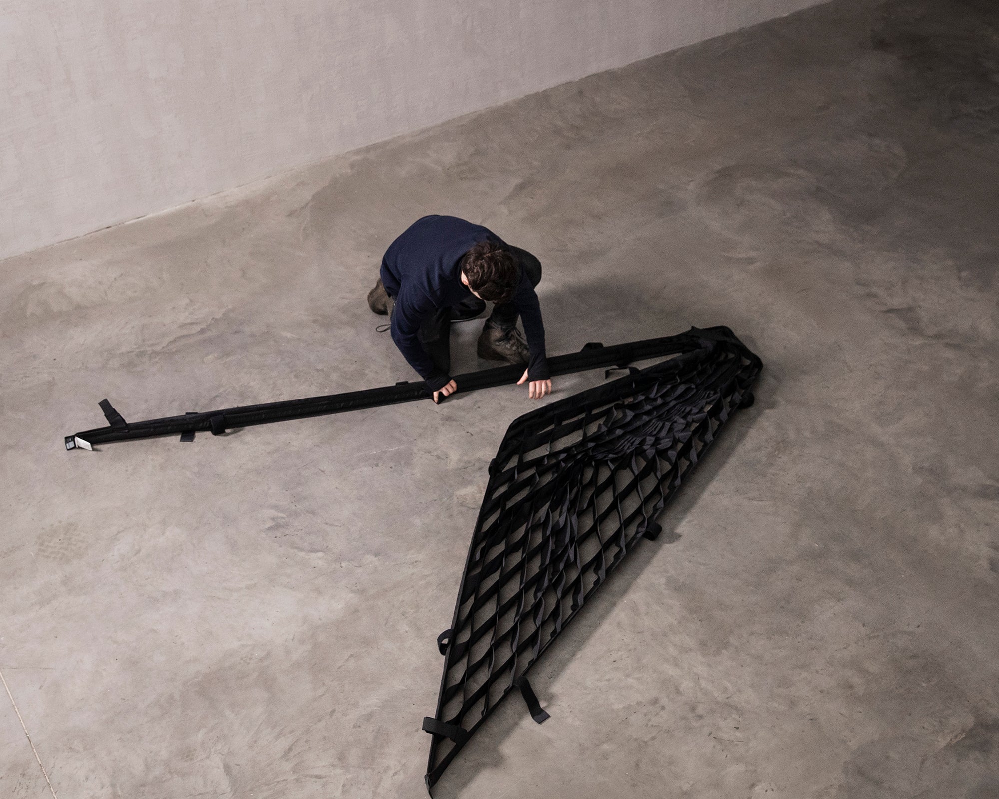 Manfrotto Skylite Rapid DoPchoice 60 Degree SNAPGRID® 3m x 3m being set up