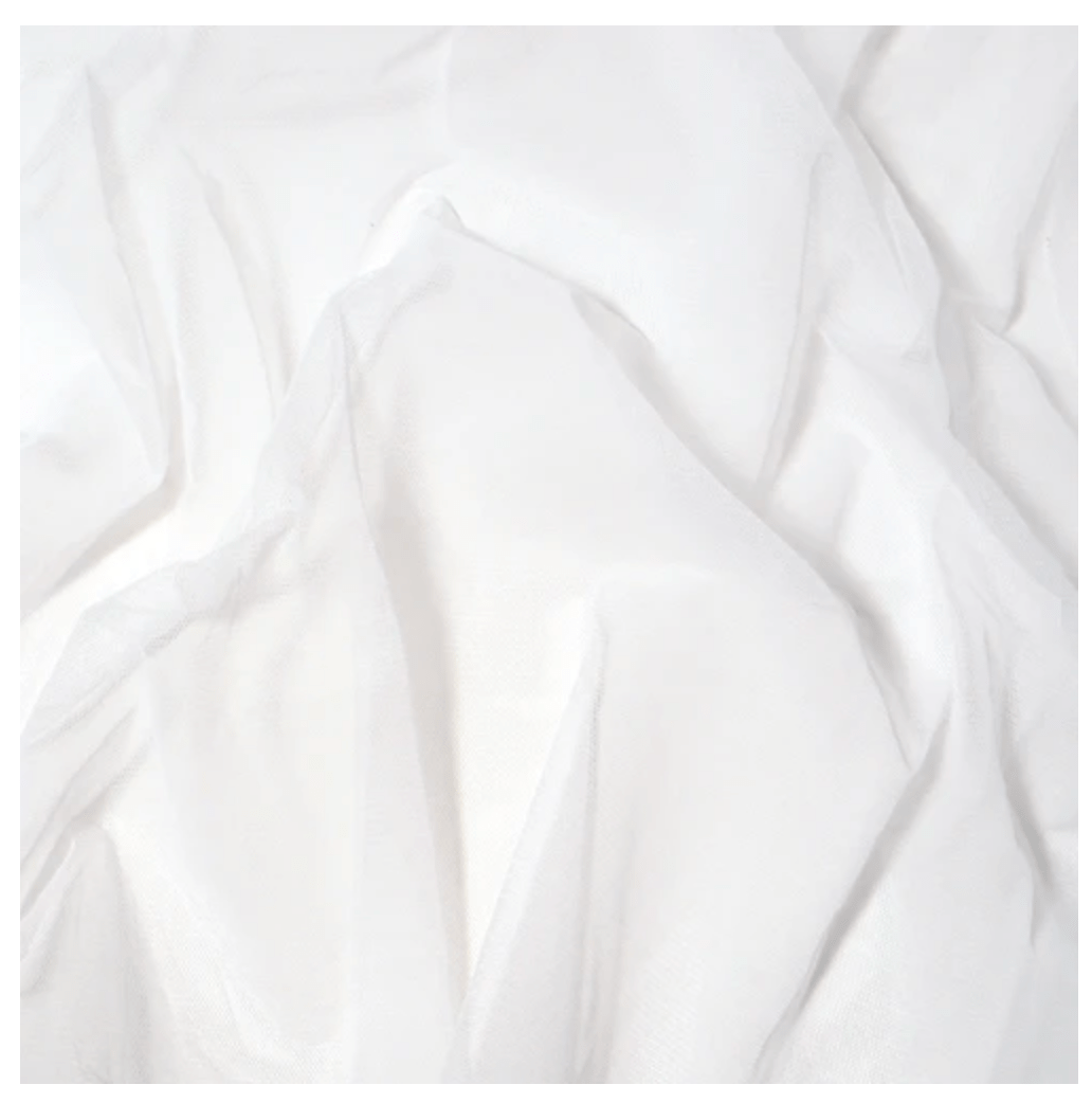 Matthews Open End Scrim Artificial Silk - White 18" x 24"