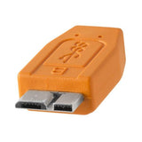 Tether Tools TetherPro USB 3.0 SuperSpeed Male to Micro-B 15ft Cable - Orange