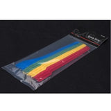 Red Wing 12x Quick Strap 1 x 8" (2.5 x 20cm) Multi-Coloured Hook and Loop Cable Ties