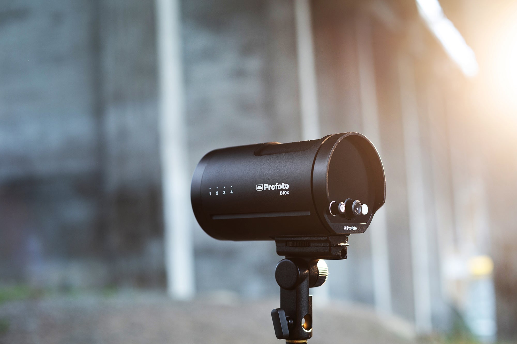 The Profoto B10X on a location shoot.