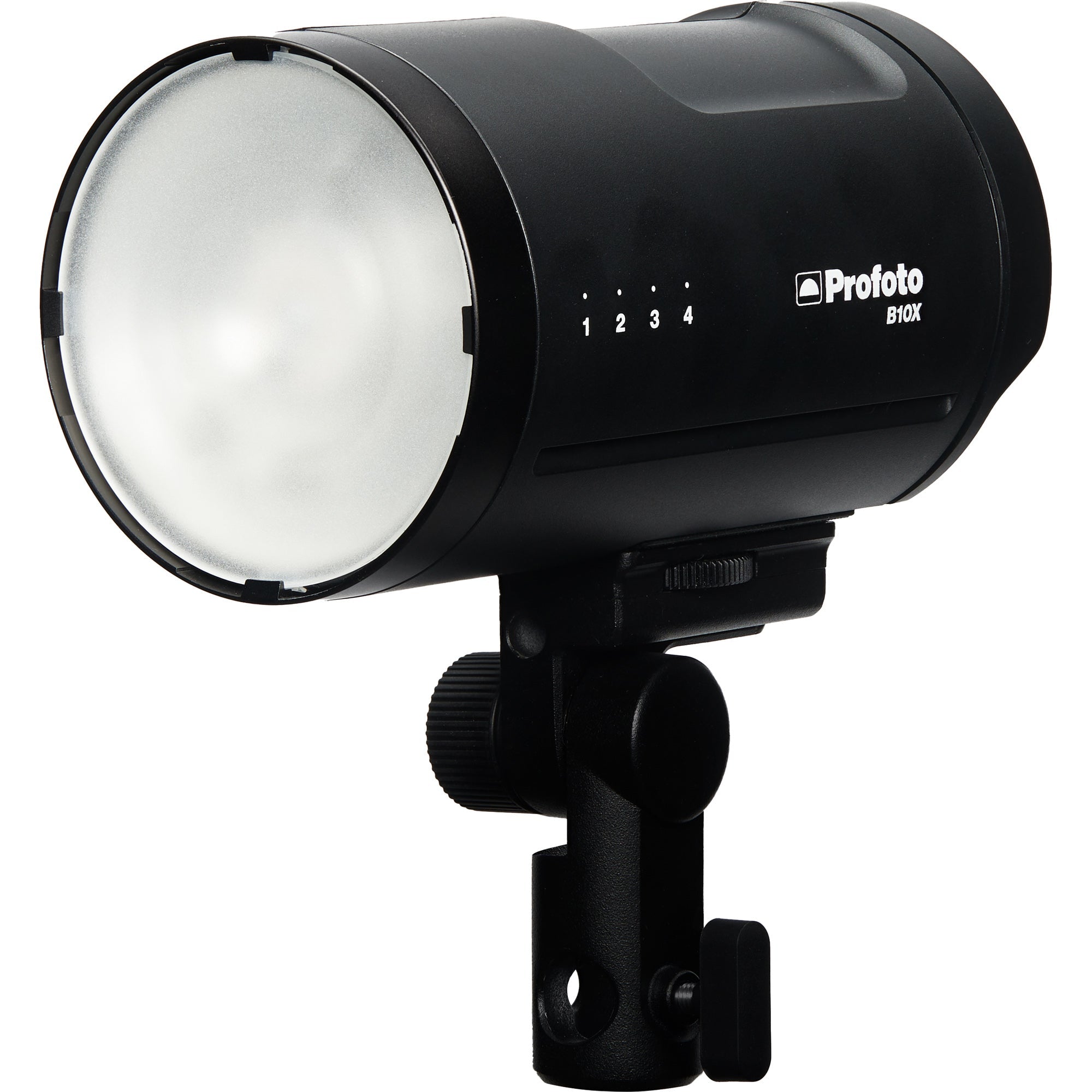 Profoto B10X front 3/4 view.