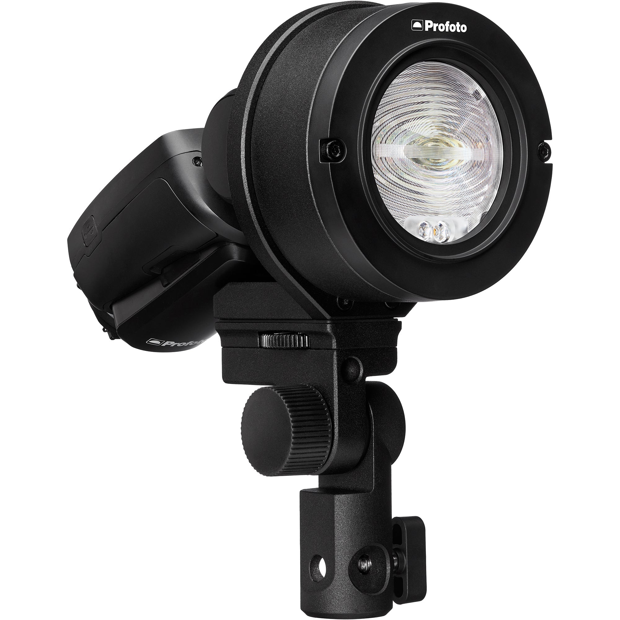 Profoto Clic OCF Adapter II - Compatible with ALL Profoto A-Series flashes. Shown here with a Profoto flash attached.