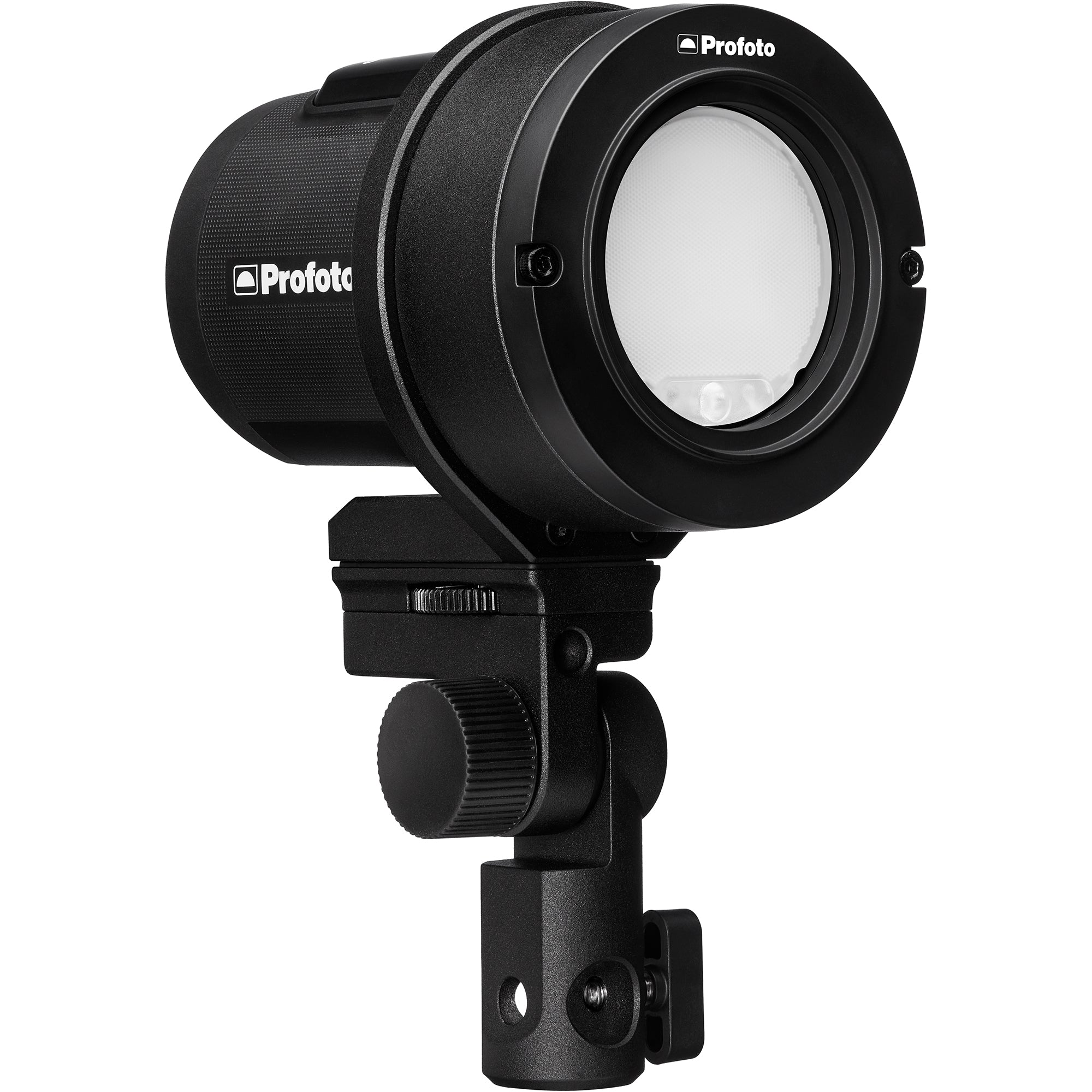 The Profoto Adapter II shown here with a Profoto A2.