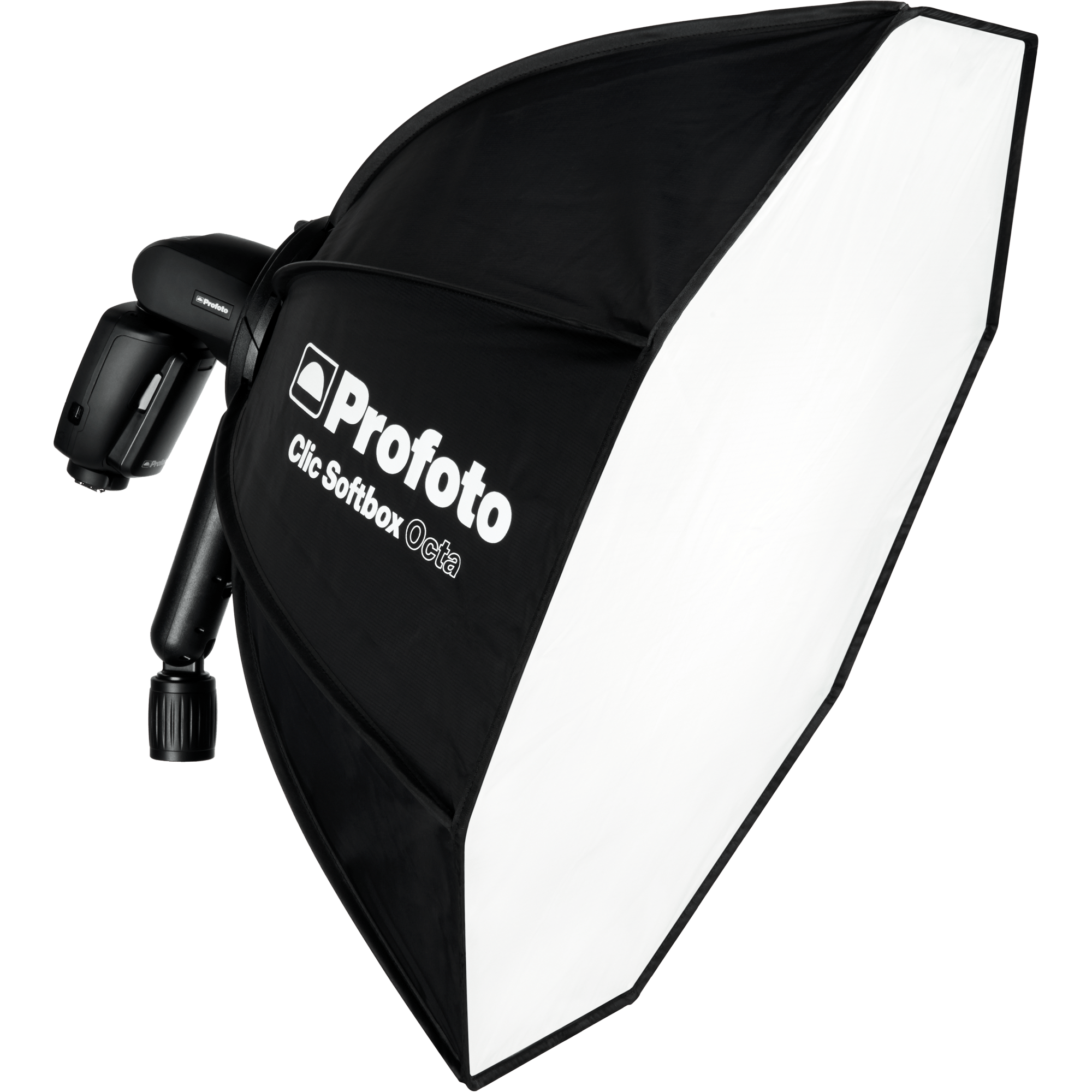 Side View Of Profoto Clic Softbox Octa.