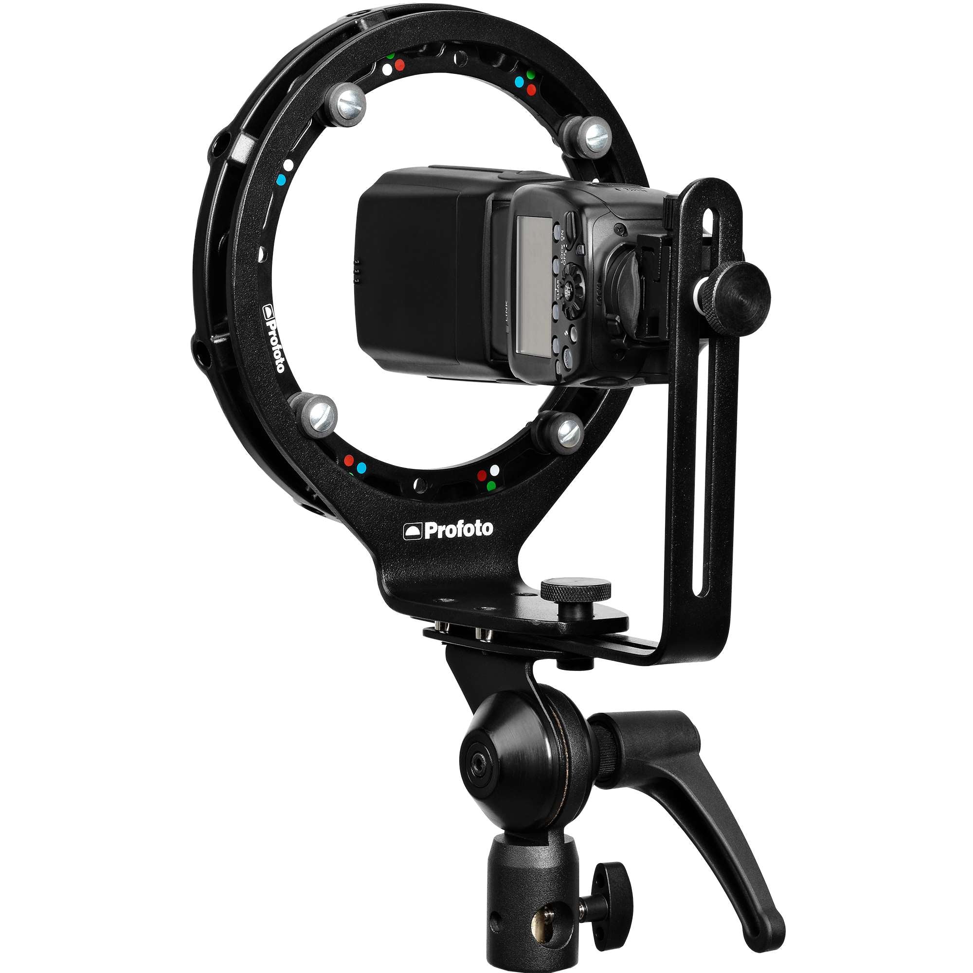 Profoto RFi Speedlight Speedring with speedlight attached
