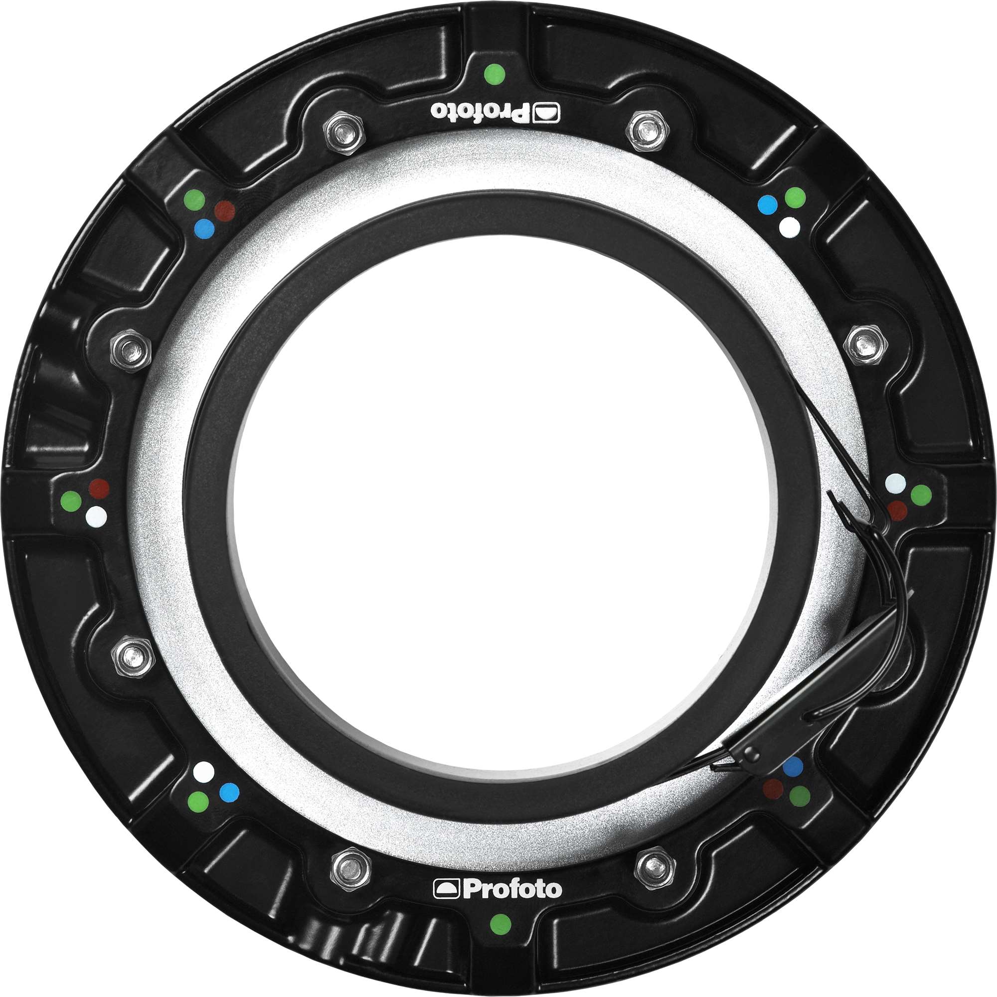 Top down View of Profoto to Profoto RFI Speed Ring.