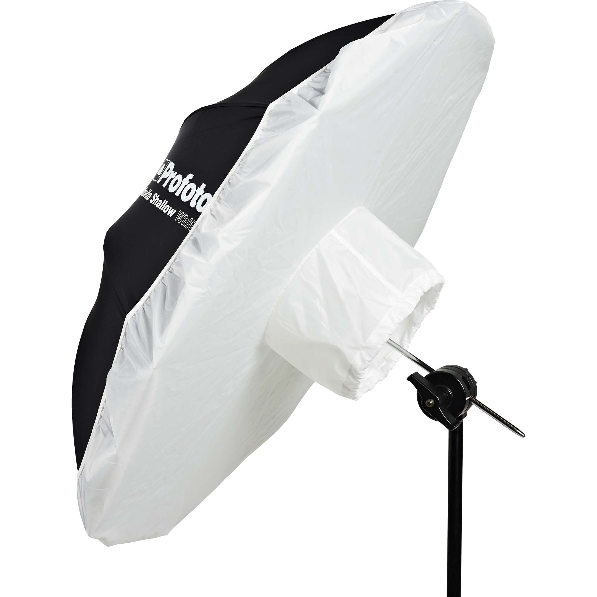 Optional Profoto Large Umbrella Diffuser Shown On Profoto Shallow Umbrella.